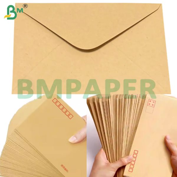Envelope Grade Brown Plain Kraft Paper Rolls 75cm Roll Width