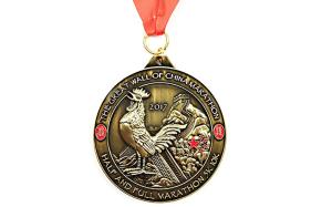 China Delicate Personalized Medals And Ribbons , Youth Basketball Medals 30g Weight wholesale
