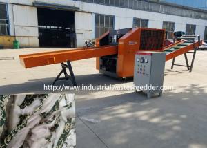 China Waste Quilt Mattress Cutting Machine Cotton Silk Shredder Crusher Long Lifespan wholesale