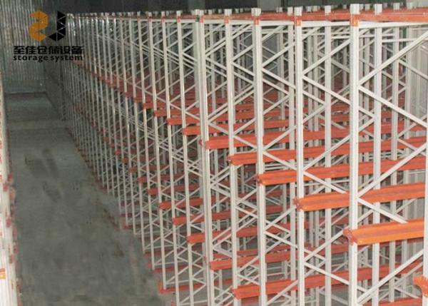 Quality Cold Rolled Steel Powder Coating Customzied Size Pallet Flow Rack for sale