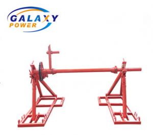 China 8Ton Mechanical Reel Elevator Cable Drum Stands Transmission Line Tool wholesale