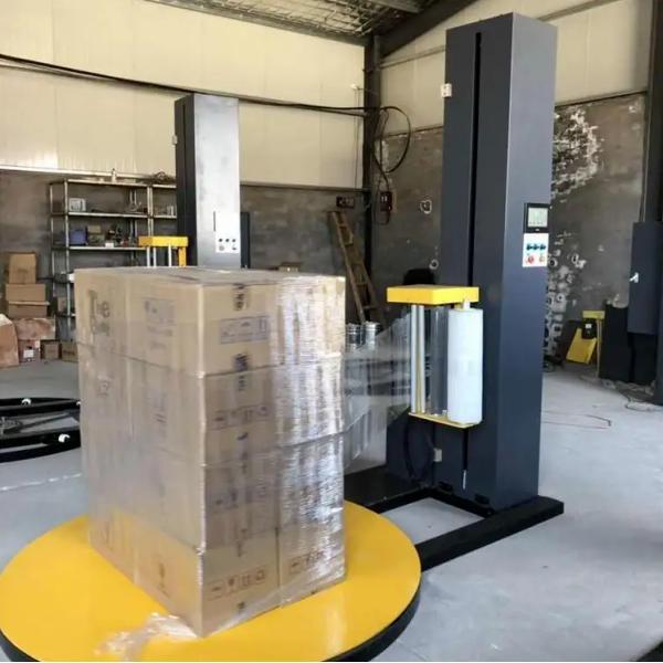 Automatic Stretch Film Wrapping Machine Shrink Wrapper 100-5000ml Bag Weight