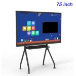 PC Whiteboard 4k Smart Interactive Flat Panels For Education And Conference