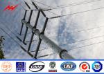 33kv transmission line Electrical Power Pole for steel pole tower