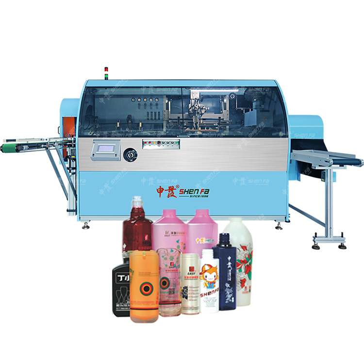 Plastic Bottle Silkscreen Printing Machine Max Speed 65pcs/Min