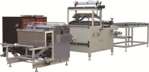 China 2×26Lines HEPA Filter Mini Paper Pleating Folding Equipment wholesale
