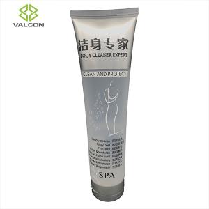China Grey Empty Ointment Tubes Diameter 50 MM Flip Cap For Body Cleaner wholesale