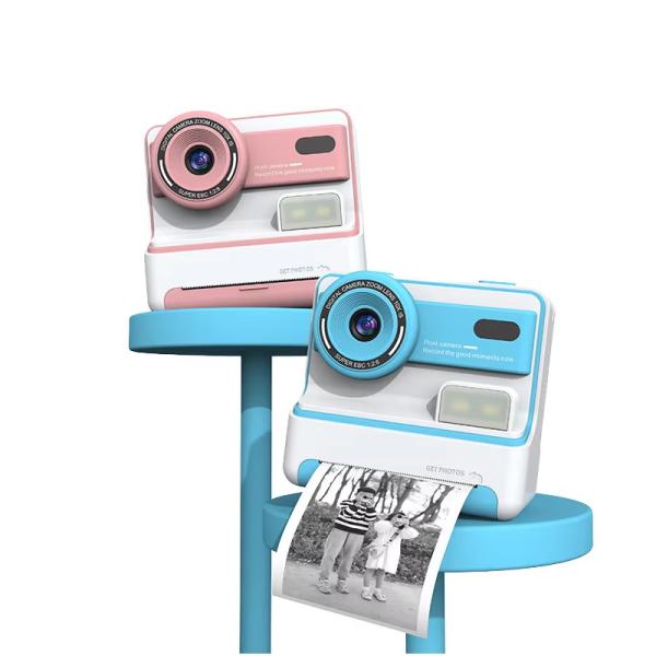 2025 Latest 1080p 2.4" Kids Digital Camera for Kids Instant Printing Kids Cmaras