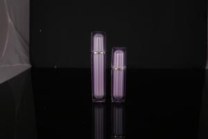 China ECO Friendly Plastic Lotion Bottles Set Packing Jars Custom Color UV Coating wholesale