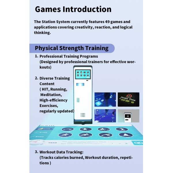 Immersive Learning Play and Motion Portable Interactive Projection Unit Technology