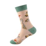 Customized OEM Best Novelty Funky Colorful Funny Man Cotton Socks