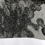 Textured Cotton Polyester Denim Jacquard Fabric For Jackets 10OZ 150cm