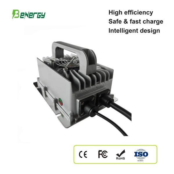 72V 10A IP67 Waterproof 800W Lithium Ion Battery Charger For Golf Carts &