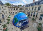 Waterproof Roof Fabric Sphere Geodesic Dome Tent 50 People Fireproof Outdoor
