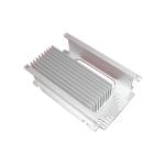 Solar Energy Equipment Extruded Aluminum Heatsink , Silver Anodize Treatment