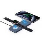 Compact Foldable 2 In 1 Wireless Travel Charger Protection Charging Distance