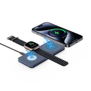 China Industrial X9C Wireless Fast Charger 15W/10W/7.5W/5W Foldable Charger Support Cusomize Intelligent Charger wholesale