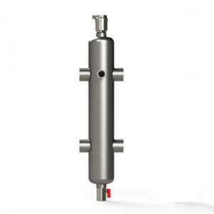 China Stainless Steel Water Heating Hydraulic Separator Tank For Radiant Heating on sale