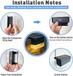 Outdoor Small Super Bright Modern Solar LED Street Light Balcony Waterproof