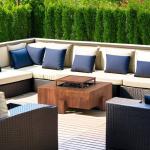 outdoor Round/Square Natural Gas Corten Steel Fire Burner For Sale