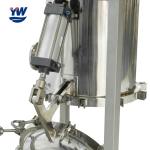 Stainless Steel Vertical Pressure Leaf Filter High Efficiency