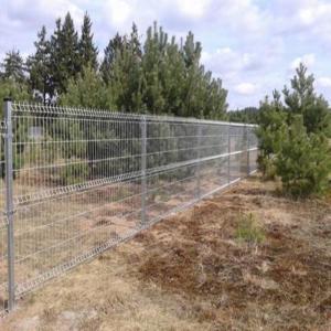 China 4 Feet Iron Wire Galvanized 3d Curved Fence For Toll Station Fence Panels wholesale