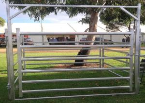 China Miniature Farm Fence Panels , Light Duty Galvanized Horse Fence Panels wholesale