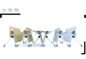 China 360 Degree Rolled Stackable Meeting Chairs Boardroom Table Chairs wholesale