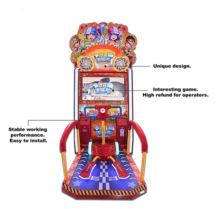 Funny Amusement Equipment Super Scooter Arcade Sports Games Car Racing Machine