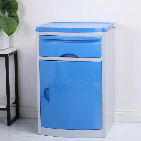 Medical Bedside Table H760*W480*D460MM Hospital Durable Steel Locker With Towel