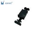 Black 120FO Fiber Optic Closure , 4 Port Outdoor Fiber Optic Enclosures
