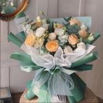 Flower Wrapping Paper Double-Side Color Bouquet Yuyin Fresh Flower Packaging