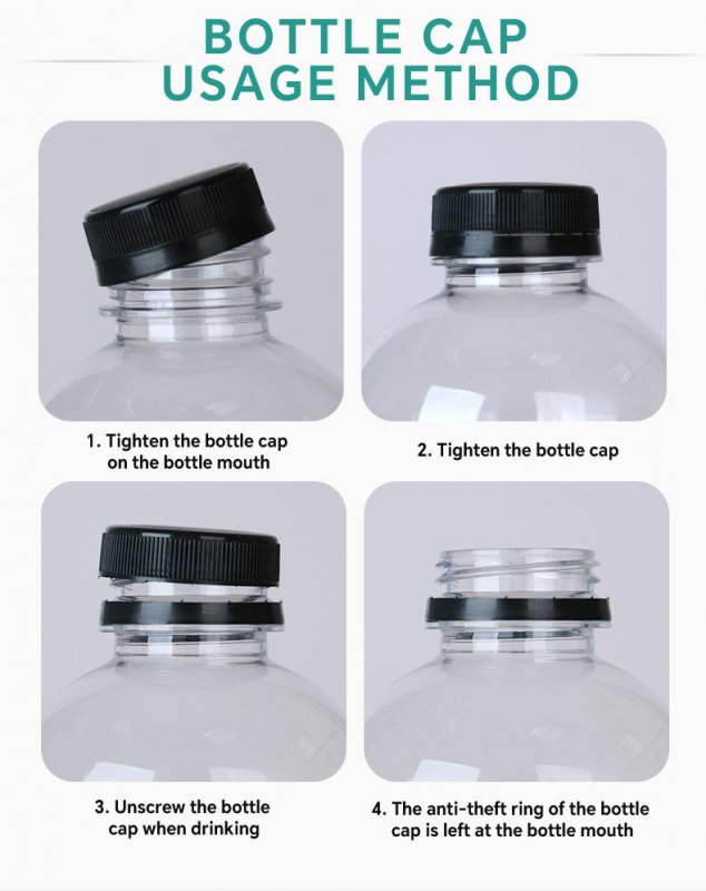 200 Ml Capacity Plastic Bottle with Leakproof Lid and Straw Type for Beverage Storage