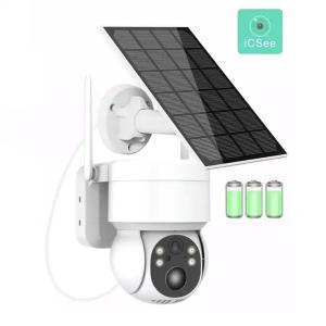 China Solar Battery Powered Outdoor Wifi PTZ Security Camera 2MP 1080p Camera wholesale