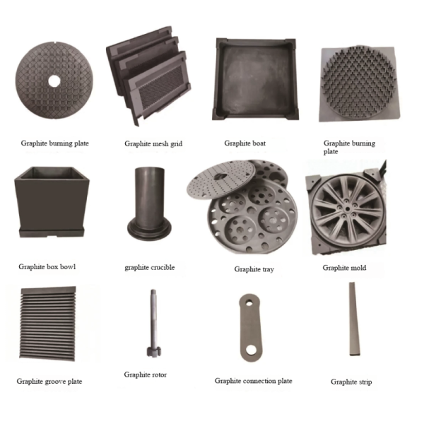 Customizable Size High Purity Graphite Heater High Temperature Resistance For Industrial