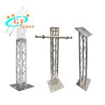 DJ Concert Spigot Aluminum Square Truss System TUV Approval Hang LED Screen
