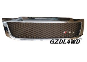 China Toyota Hilux Vigo 2012 Front Grill Mesh Replacement Chrome Net ABS Plastic Solid wholesale