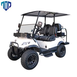 China Customizable Color EV2+2G Electrical Golf Cart 25mph Fast Speed wholesale