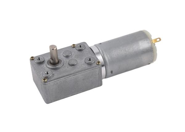 90 Degrees Double Shaft Worm Gear Motor 24V Cylinder DC Motor Motor diameter