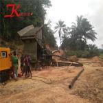 keda gold and diamond mining equipment gemstone gold trommel wash plant with