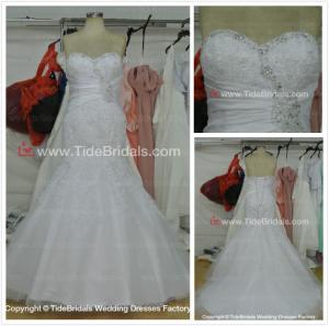 China Plus size Mermaid Lace wedding dress #AL801 wholesale