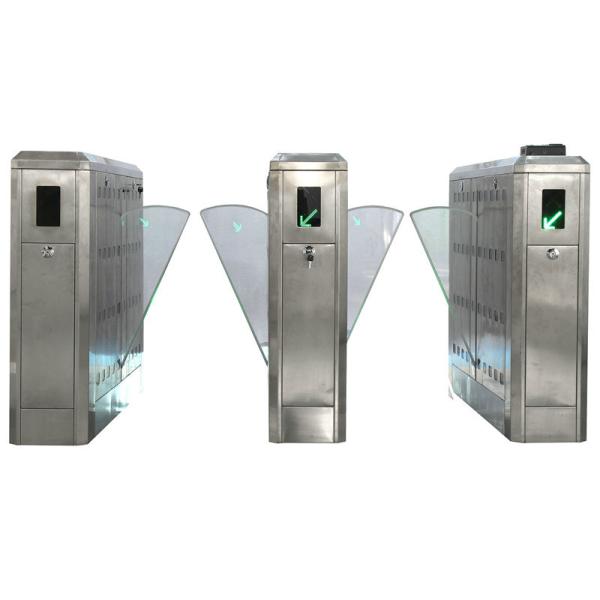 China supplier automatic flap barrier , Intelligent flap barrier with anti