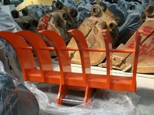 China Durable Strong Excavator Tilt Bucket Excavator Land Clearing Rakes Long Using Life wholesale