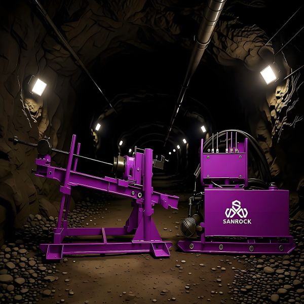 Tunnel Drilling Machine Operational Flexibility Hydraulic Core Drilling Rig Mobile Diamond Core Drill Machine