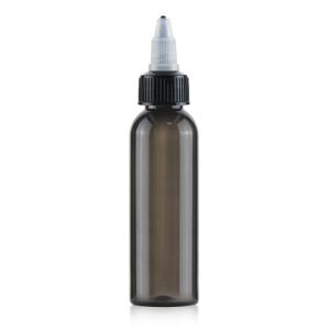 China Black PET ODM 80ml Twist Top Plastic Squeeze Bottles wholesale