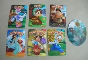 China PLASTIC LENTICULAR Customized PVC TPU PP PET 3d lenticular animated name cards printing wholesale
