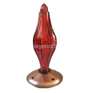 China 20 Ounce Outdoor Bird Feeders , 5 Nectar Feeding Stations Glass Hummingbird Feeders wholesale
