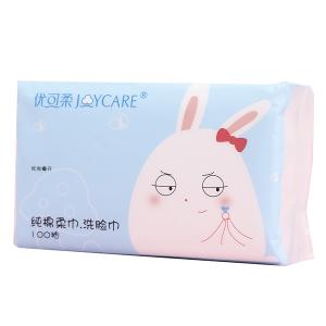 China Multipurpose Facial Cotton Tissue 100 Pcs Per Bag Eco Friendly Non Harmful Material wholesale