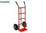 Commercial Red Folding Hand Trucks And Trolleys With Heavy Duty Welded Frame