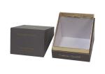 110 Gram Lift Off Lid Box , protective varnish Custom Rigid Setup Boxes